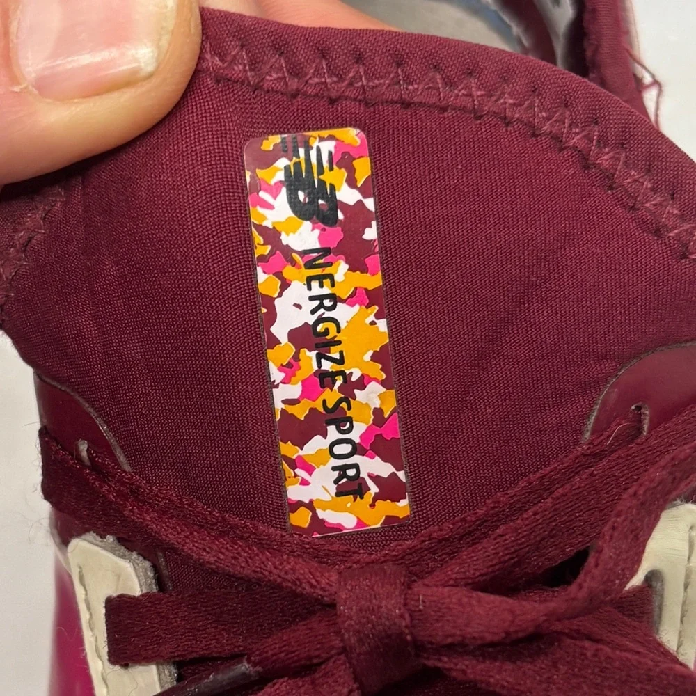 New Balance Nergize Sport Women’s 7.5 Burgundy FuelCore Slip-On Sneakers Lightwe - Picture 11 of 12